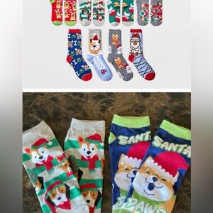 NIB! Women’s 15 Pairs Dog Sock Advent Calendar Sock Set